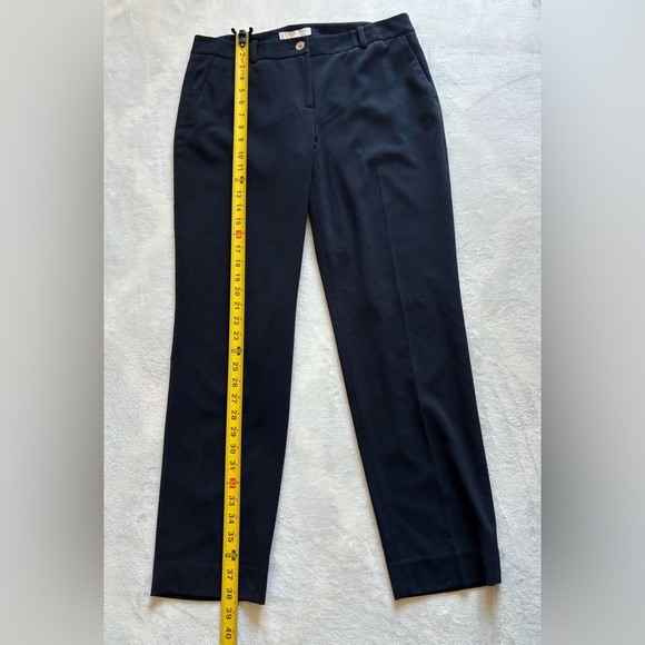 Michael Kors Classic Pants Size 8 Cropped Dark Blue - Picture 7 of 14